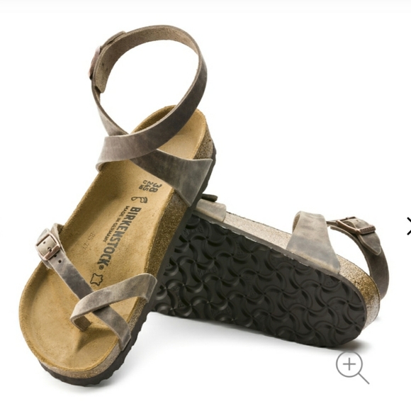 Birkenstock Yara sandles in tobacco size 41 - Picture 2 of 12